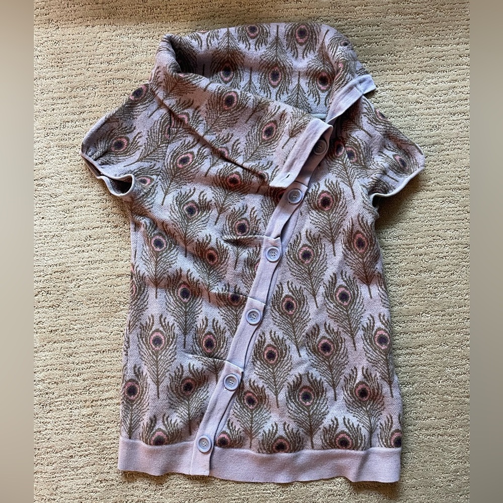 Anthropologie Moth short sleeve sweater sz small